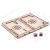 Wooden City Backgammon Set - view 1