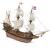Occre Golden Hind 1:85 Scale Model Ship Kit - view 1