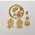Brail Winch Brass 50mm - view 1