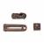 Chair Base Cast Bronzed Metal 26mm - view 1