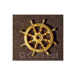 Premium Photo | Antique brass ships wheel set against a dramatic stormy sky evoking adventure