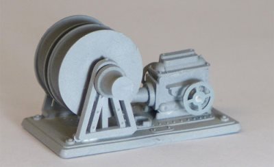 Anchor Winch Front Marsouin 1:30 Scale