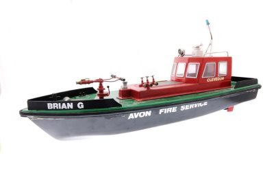CMB Avon Fire Boat Semi-Scale Plastic Boat Set