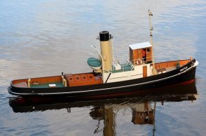 1933 Steam Tug Wattle  Model Boat Plan