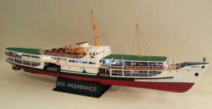 Turk Model MS Pasabahce Bosphorus Ferry 1:87