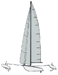 Toucan Trimaran with Hydrofoils Yacht Plan Set
