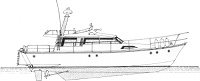 Tropique Power Yacht Boat Plan Set