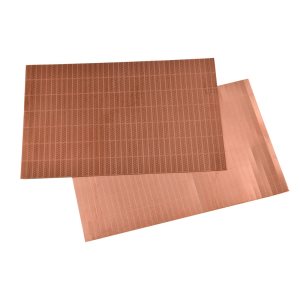 4392/04 Set of Copper Hull Plates 17x5mm 1:72 Scale