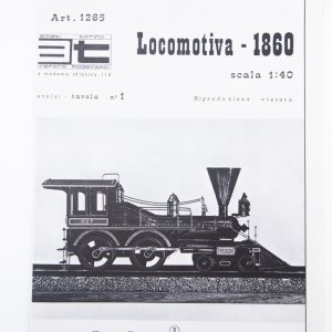 Amati Amati Locomotive 1860 Plan Set