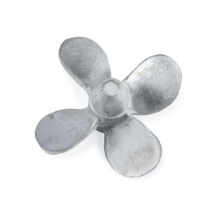 4829/00 4 Bladed Metal Propeller. Left Hand with Boss 30mm (Non Working)
