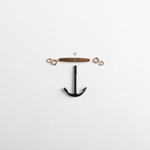 4010/30 Stock Anchor Metal and Wood 30mm