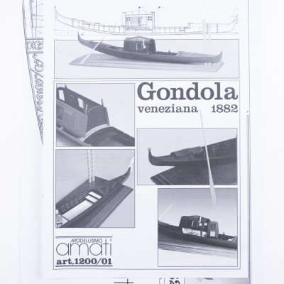 Amati Venetian Gondola Plan Set