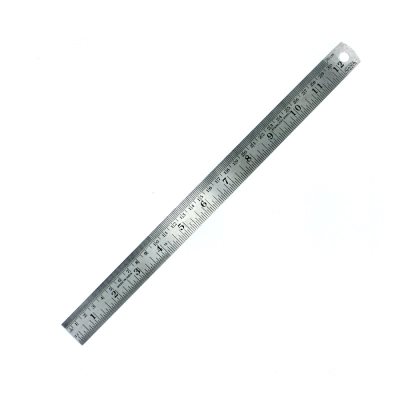 Modelcraft 12 Inch Stainless Steel Rule (300mm)