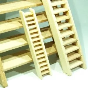 Ladder - Angled Step Kit 17x49mm 1:72 Scale (2)