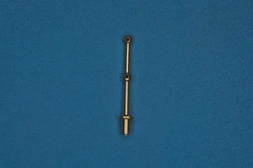 2 Hole Rail Stanchion 11mm