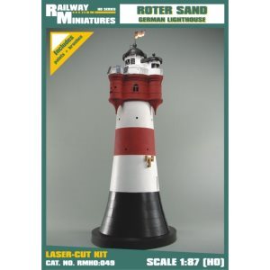 Shipyard Roter Sand Lighthouse 1:87 Scale