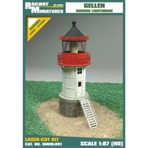 Shipyard Gellen Lighthouse 1:87 Scale