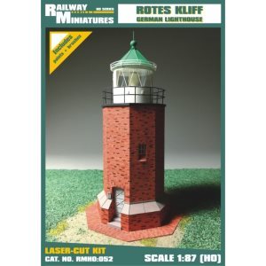 Shipyard Rotes Kliff Lighthouse 1:87 Scale