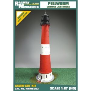 Shipyard Pellworm Lighthouse 1:87 Scale