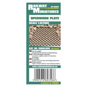 Openwork Plate 1:87 Scale