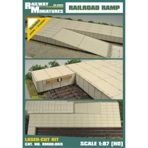 Shipyard Railroad Ramp 1:87 Scale