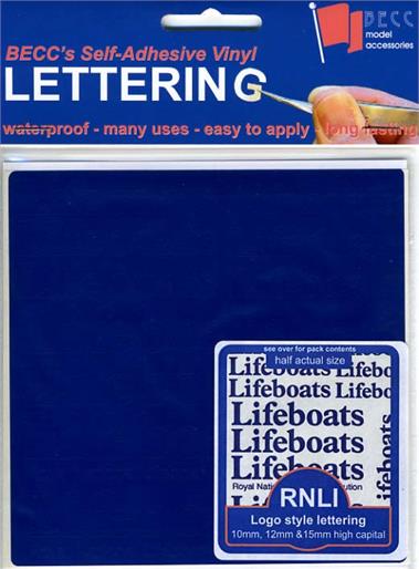 RNLI Style Text Past (Pre 2004)