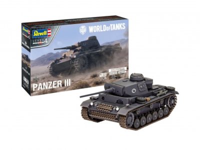 Revell PzKpfw III Ausf. L World of Tanks 1:72 Scale