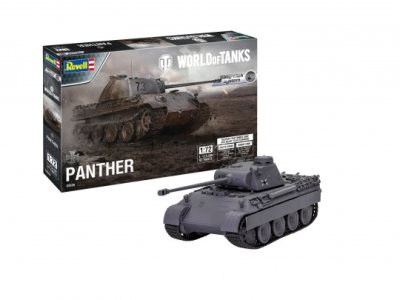 Revell Panther Ausf.D World of Tanks 1:72 Scale