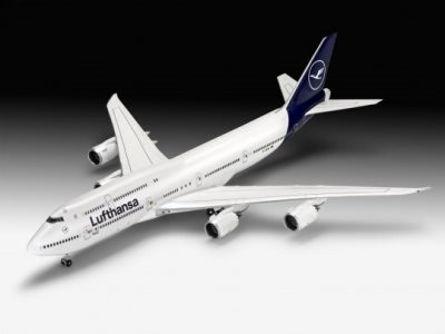 Revell Boeing 747-8 Lufthansa New Livery 1:144 Scale