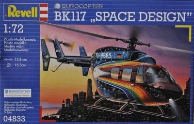 Revell Eurocopter BK 117 Space Design 1:72 Scale