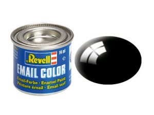 Revell #7 Black Gloss 14ml Enamel