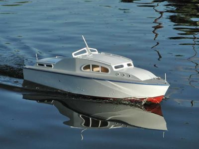 Aerokits Sea Queen 46in Cabin Cruiser Model Boat Kit