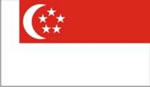 BECC Singapore National Flag 75mm