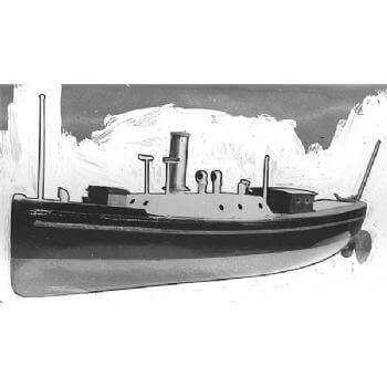 Steam Pinnace Model Boat Plan