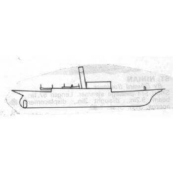 Steam Yacht Greta Model Boat Plan