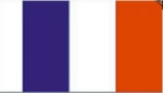 France National Flag 38mm