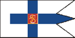 BECC Finland State & Civil Flag 75mm