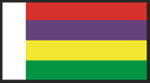 BECC Mauritius National Flag 50mm