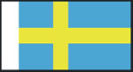 BECC Sweden National Flag 25mm