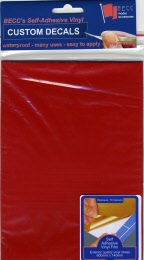 Becc Model Accessories Vinyl Sheet Red