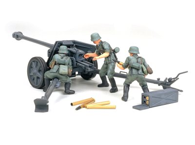 Tamiya German 75mm Anti Tank Gun (PAK40/L46) 1:35 Scale