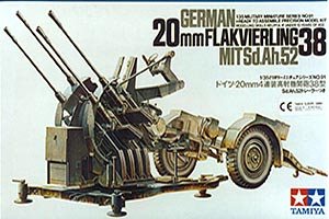 Tamiya German 2cm Flakvierling 38 1:35 Scale