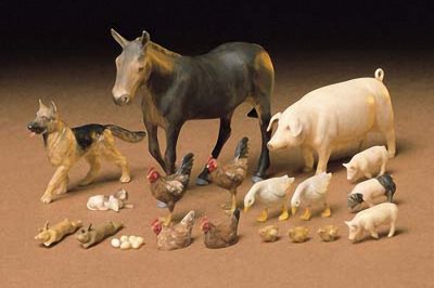Tamiya Livestock Set 1:35 Scale