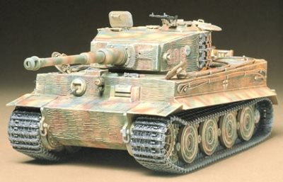 Tamiya German Heavy Tiger I Late Version 1:35 Scale
