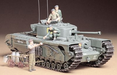 Tamiya British Churchill Mk.VII Tank 1:35 Scale
