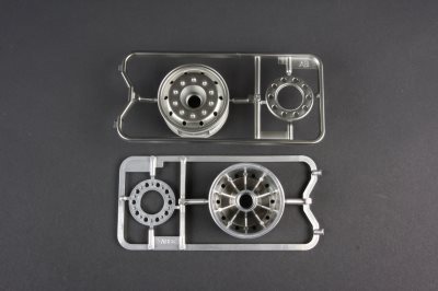Tamiya RC Truck Plated Wheels 30mm Matt