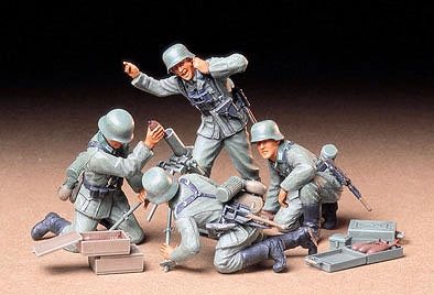 Tamiya German Infantry Mortar Team 1:35 Scale