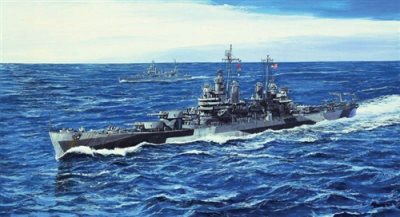 Trumpeter USS Pittsburgh CA-72 1944 1:700 Scale