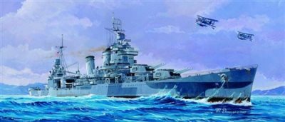 Trumpeter USS San Francisco CA-38 1944 1:700 Scale