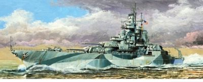 Trumpeter USS West Virginia BB-45 1945 1:700 Scale